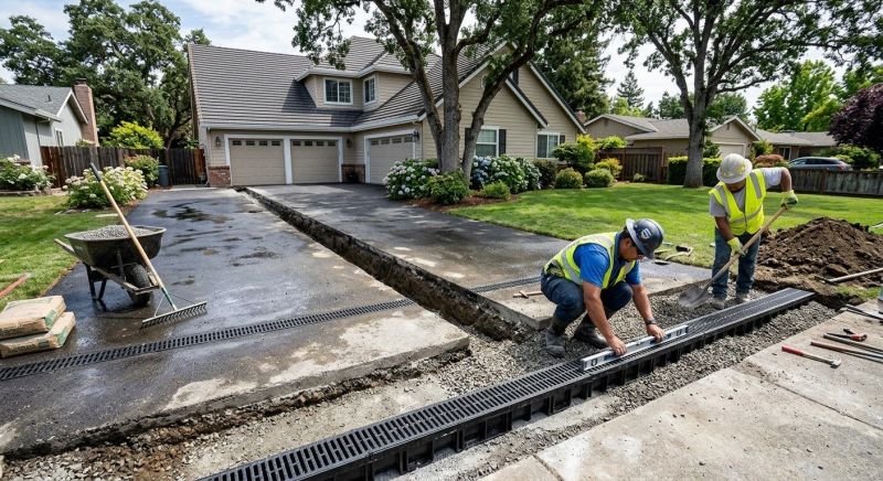 French Drain Installation Service